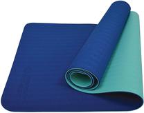 Коврик для фитнеса и йоги Schildkrot Fitness Bicolor Bicolor Navy/Mint, темно-синий цв./зеленый цв., 180 см x 61 см x 0.4 см