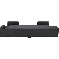 Термостатический смеситель для душа Laveo Kvadrato, черный цв.