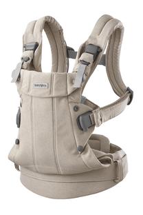 Ķengursoma BabyBjorn Harmony Woven, bēša krās.