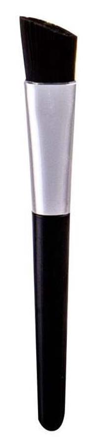 Birstīte, uzacīm Artdeco Slanted 61157, melna krās.