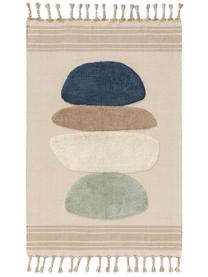 Paklājs Benuta Gibson 60007419-22101-11256, zila krās./bēša krās., 300 cm x 200 cm