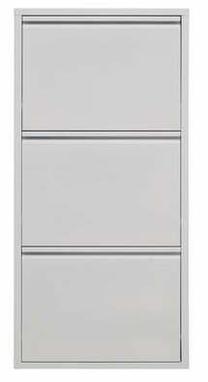 Batų spintelė Fly, balta, 15 cm x 50 cm x 103.5 cm