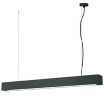 Šviestuvas kabinamas Light Prestige Ibros LP-7001/1P 20 BK-93 24 CCT, 3000 - 6000 °K, 1 x 24 W, juoda sp. / juoda sp.