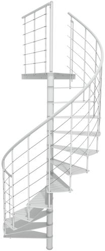 Sraigtiniai laiptai Minka Milano, 160 cm x 300.3 cm