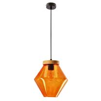 Светильник потолочный Candellux Lighting Brels 31-45300, E27, 1 x 40 Вт, oранжевый цв. / черный цв.