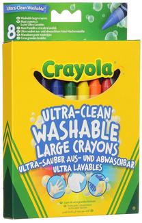 Krītiņi Crayola Ultra Clean, 8 gab.