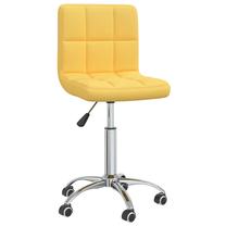 Darba krēsls VLX Swivel Office 334320, 40 x 47 x 74.5 - 86 cm, dzeltena krās.