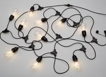 Spuldzīšu virtenes Cello, 5.4 m, silti balta krās., 10 LED
