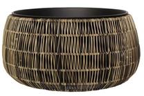 Gėlių vazonas Home4you, plastikinis, Ø 36 cm, ruda sp.