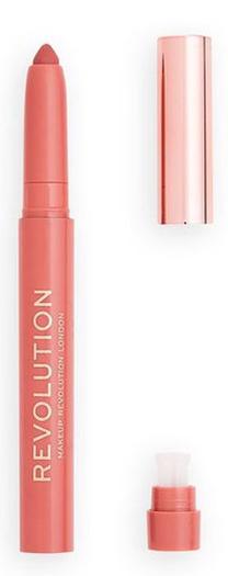 Lūpų dažai Makeup Revolution London Velvet Kiss, 1.2 g, white wedding