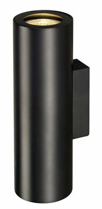 Valgusti seinale SLV Enola B 151800, GU10, 1 x 50 W, must v. / must v.