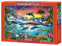 Пазл Castorland Paradise Cove 3000 el. C-300396-2, 92 см x 68 см, 3000 шт., многоцветный