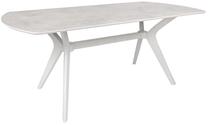 Stalas Kalune Design Ares 1042, balta sp., 180 cm x 80 cm x 75 cm