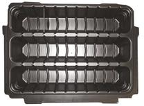 Įrankių dėžės įdėklas Makita MakPac, 32 cm x 19.5 cm x 7 cm, juoda sp.