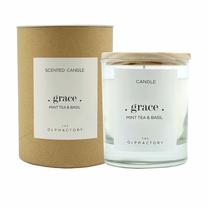 Žvakė, aromatinė Olphactory Grace, 1 - 24 h, 200 g, balta sp.