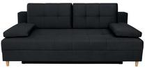 Sofa-lova Montila, juoda sp., 201 x 100 cm x 89 cm
