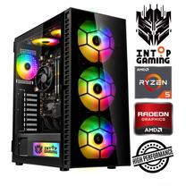 Stacionārs dators Intop RM88805NS AMD Ryzen 5 5500GT, DDR4 8 GB, SSD+HDD 250 GB 2 TB, AMD Radeon Graphics Dynamic
