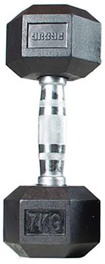 Svarmuo Proud Hex Rubberized Dumbbell x 7 kg