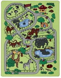 Ковер 4Living Zoo, многоцветный, 175 см x 133 см