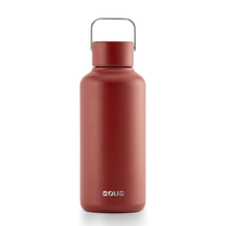 Ūdens pudele EQUA TIMELESS WINE NOT, sarkana krās., nerūsējošais tērauds/silikons, 0.6 l