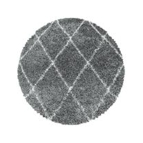 Kilimas vidaus Ayyildiz Alvor Geometric, balta sp./pilka sp., 120 cm x 120 cm