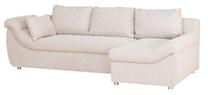 Kampinė sofa Bodzio Rojal, smėlio sp., dešininė, 258 x 145 cm x 73 cm