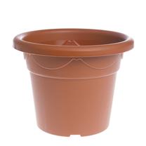Gėlių vazonas Patrol FLOWER POT CLEMATIS D30 TERRACOTTA, plastikinis, ruda sp.