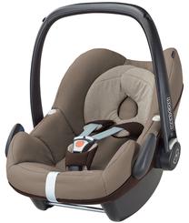 Nešiojama autokėdutė su lopšiu Maxi-Cosi Pebble, ruda sp., 0 - 13 kg