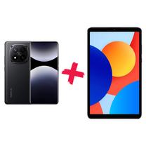 Mobilais telefons Xiaomi Redmi Note 14 Pro+ 5G, 512 GB, melna + Planšetdators Xiaomi Redmi Pad SE 8.7, pelēka, 8.7", 4GB/64GB