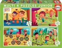 Dėlionė Educa Sport 459770, 20 cm x 28 cm, 200 vnt., įvairių spalvų