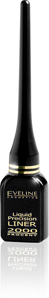 Acu laineris Eveline Liquid Precision, melna krās. black