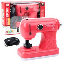Mājsaimniecības rotaļlieta, šujmašīna Lean Toys, rozā krās.