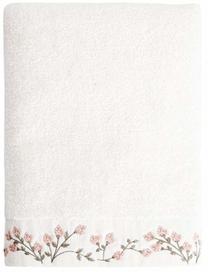 Vannas dvielis Homla Tiana 243539, balts krās./rozā krās., 130 cm x 70 cm