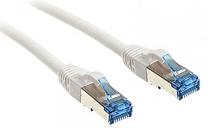 Кабель InLine 76800W RJ-45, RJ-45, 10 м, белый цв.