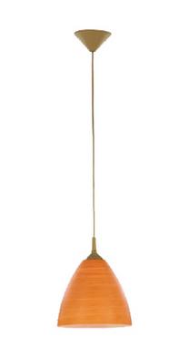 Valgusti rippuv Alfa Akwarelka 1611, E27, 1 x 60 W, oranž v. / pruun v.