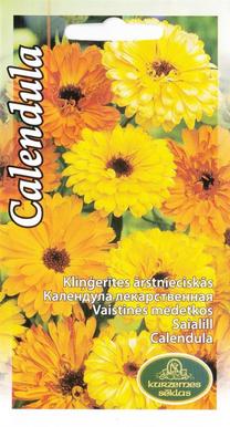Sēklas Kurzemes sēklas klinģerītes Calendula Seeds, 5 g
