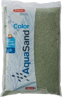 Грунт Zolux AquaSand Color 346090, 1 кг, зеленый цв.