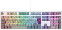 Vadu spēļu tastatūra Ducky One 3 One 3 Cherry MX Silent Red, EN/DE, pelēka krās./gaiši pelēka krās./violeta krās.