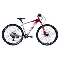 Dviratis kalnų Formula, 29 ", 19" rėmas, balta sp./raudona sp.