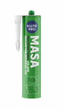 Герметик Kiilto Masa, 0.29 л, красный цв.