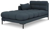 Sofa Micadoni Home Mamaia Chaise Longue, mėlyna sp., kairinė, 185 x 102 cm x 75 cm