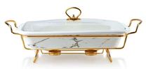 Serviravimo rinkinys Cookini By Mondex Elegant Kitchen HTN7097-PROM, 33 cm x 7 cm, 20 cm, Balta sp.