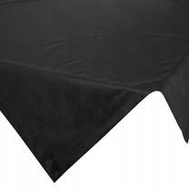 Staltiesė kvadratinė Melinda, juoda sp., 85 x 85 cm