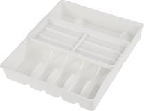 Stalčiaus organizavimo įdėklas Keeeper Filippa, 32 cm x 38 cm x 7.5 cm, plastikas, balta sp.