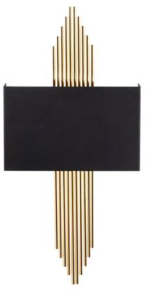 Valgusti seinale Opviq 612-A 892OPV1341, E27, 1 x 40 W, must v. / kuldne v.