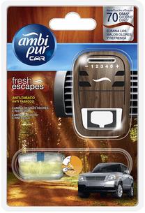 Automobilių oro gaiviklis Ambi Pur Fresh Escapes, 7 ml, 2 vnt.