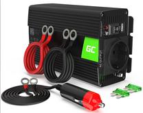 Sprieguma pārveidotājs Green Cell INV04DE, melna krās., 24 V