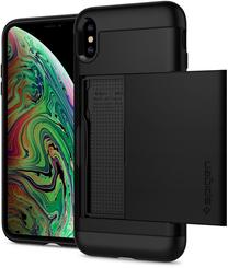 Чехол для телефона Spigen, черный цв., Apple