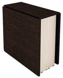 Valgomojo stalas išskleidžiamas DaVita 12.2, rudas, 231 cm x 80 cm x 75 cm