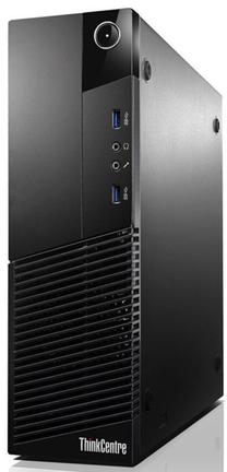 Stacionarus kompiuteris Lenovo ThinkCentre M83 SFF, atnaujintas Intel® Core™ i5-4460, 1240 GB, DDR3 8 GB, SSD+HDD 240 GB 1 TB, AMD Radeon R5 340 2 GB, Windows 10 Pro RM26455P4